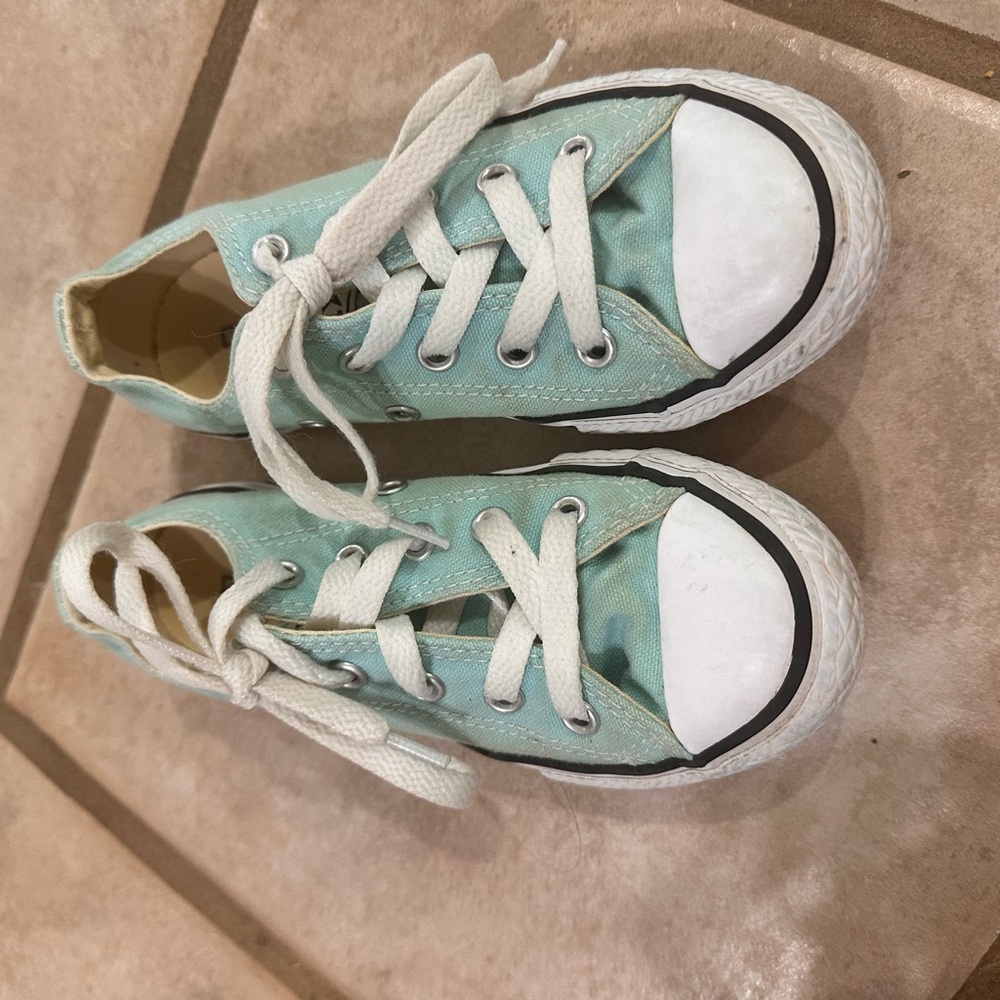 Converse Blue and White Classic Sneakers